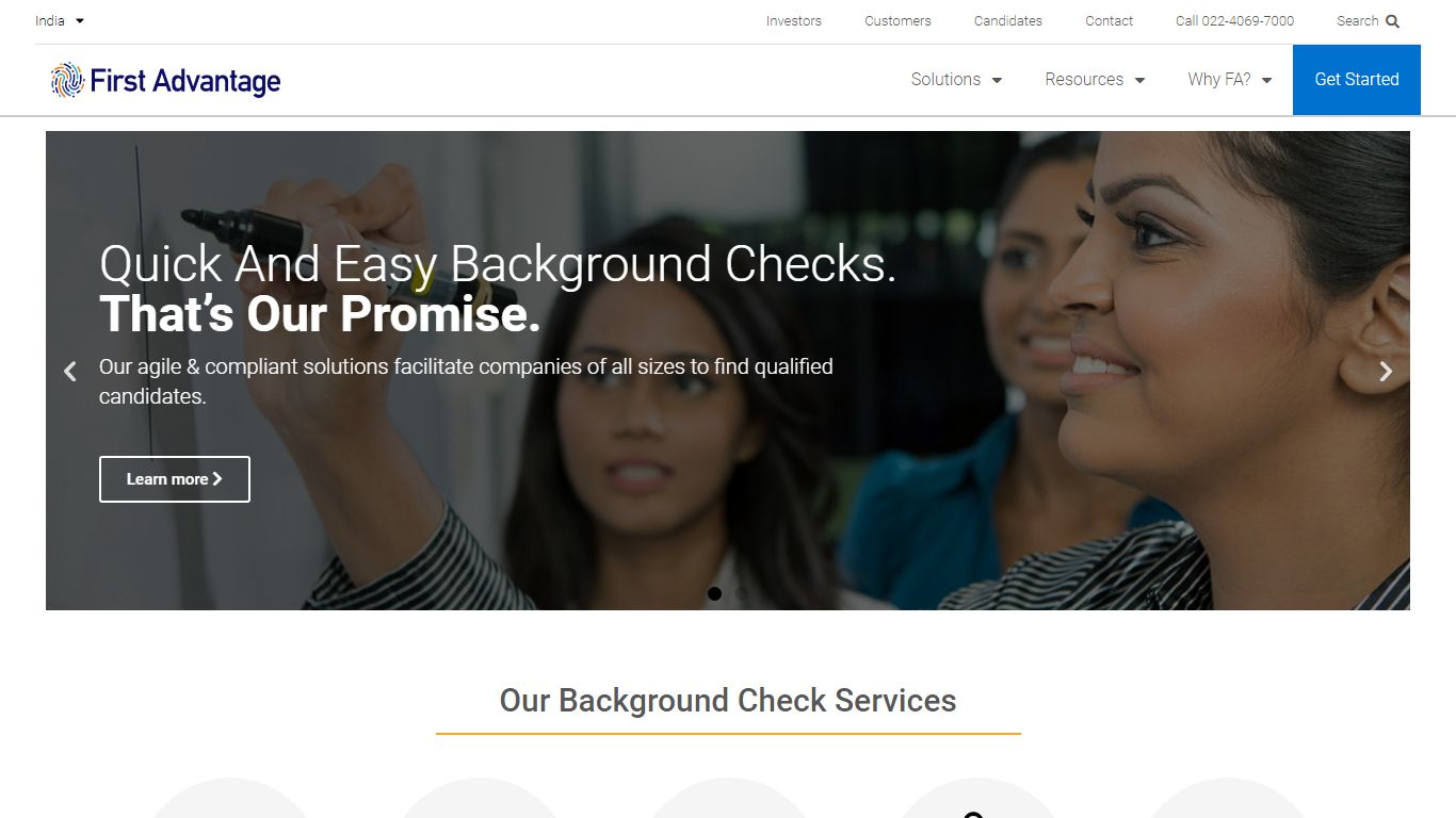 First Advantage: A Leading Global Background Check Company